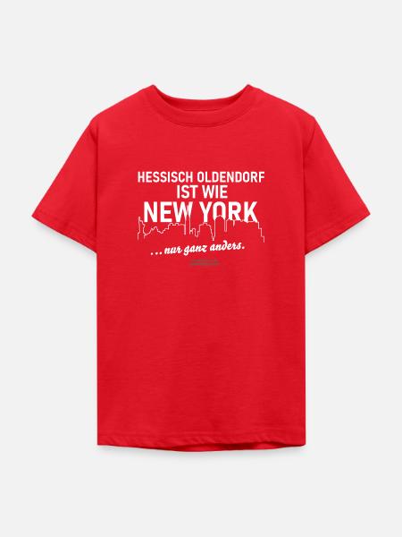 Hessisch Oldendorf - Teenager T-Shirt - Rot