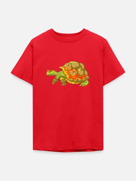 Teilen Sie den Wind - Teenager T-Shirt - Rot