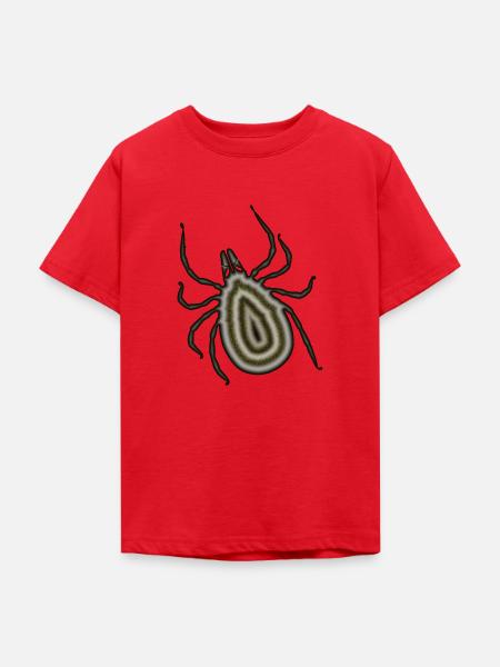 Zecke - Teenager T-Shirt - Rot