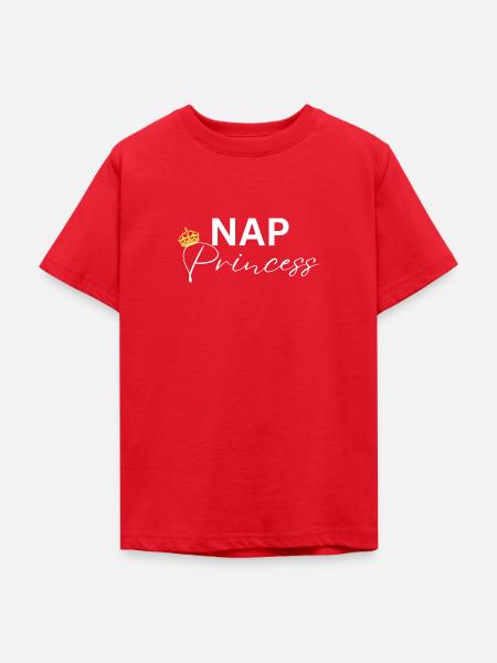 Nap Princess - Teenager T-Shirt - Rot