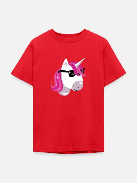 Einhorn - Teenager T-Shirt - Rot