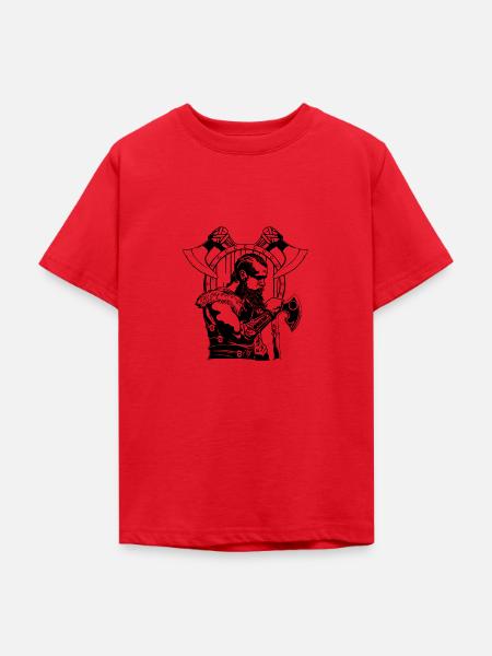 flokiaxt - Teenager T-Shirt - Rot