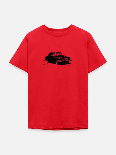Car Auto Fahrzeug Oldtimer - Teenager T-Shirt - Rot