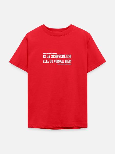 Psychologie - Teenager T-Shirt - Rot