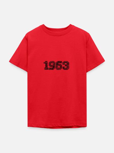 1963 - Teenager T-Shirt - Rot