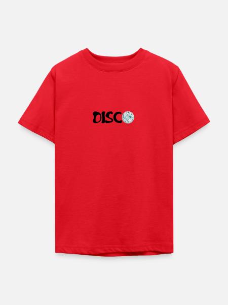 Disco - Teenager T-Shirt - Rot