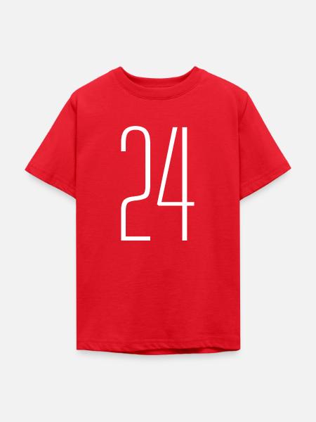 24 - Teenager T-Shirt - Rot