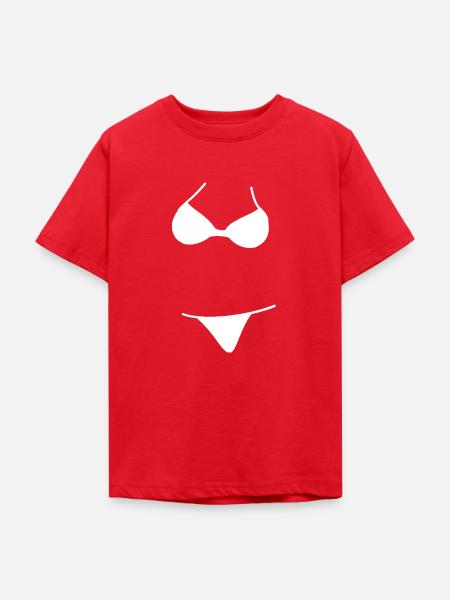 Bikini Logo - Teenager T-Shirt - Rot