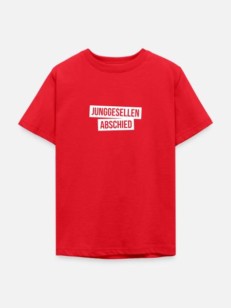 Junggesellenabschied - Teenager T-Shirt - Rot