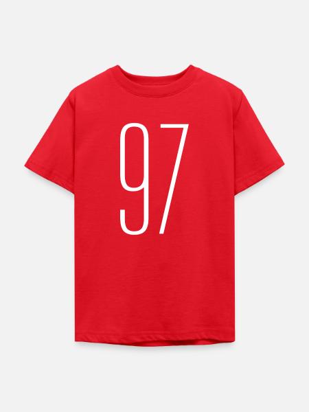 97 - Teenager T-Shirt - Rot