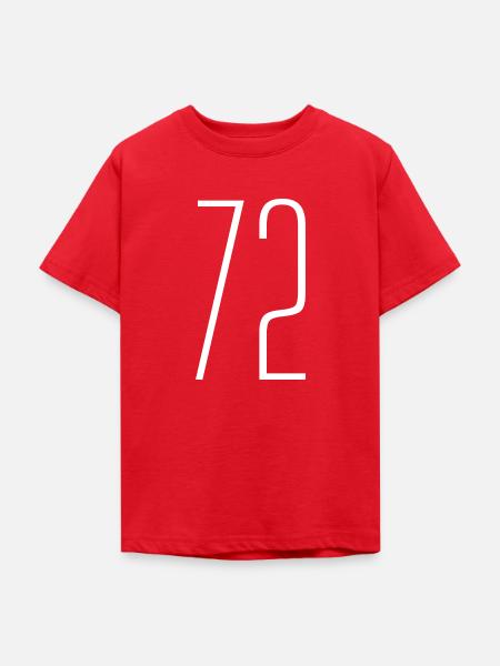 72 - Teenager T-Shirt - Rot