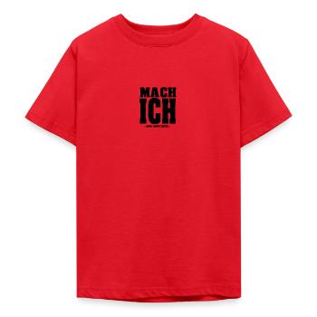 Mach ich aber nicht jetzt - Teenager T-Shirt - Rot - Vorne - AI Model Teenager Male dark (155cm)