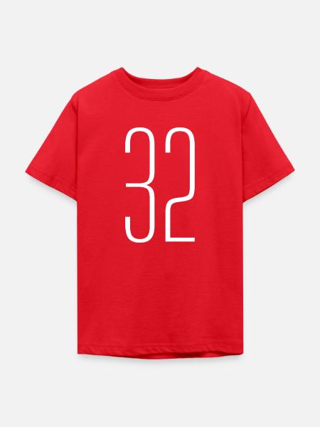 32 - Teenager T-Shirt - Rot