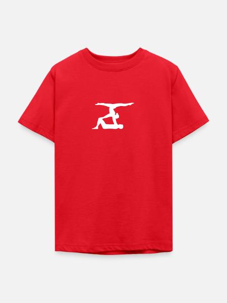Akrobatik - Teenager T-Shirt - Rot