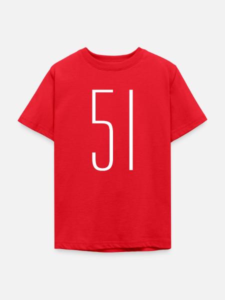 51 - Teenager T-Shirt - Rot