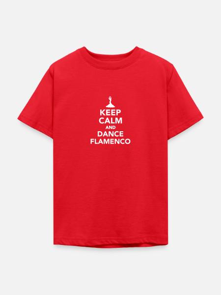 Flamenco - Teenager T-Shirt - Rot