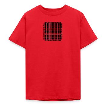 Blockchain Revolution, Decentral Solutions - Teenager T-Shirt - Rot - Vorne - AI Model Teenager Male dark (155cm)
