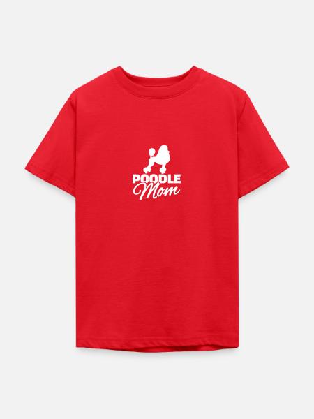 Pudel - Teenager T-Shirt - Rot