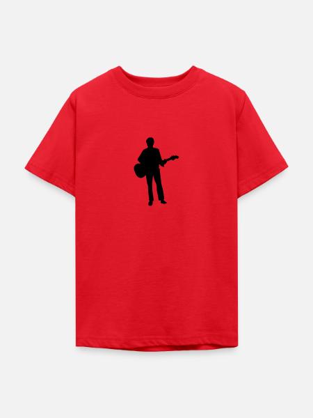 Gitarrist - Teenager T-Shirt - Rot