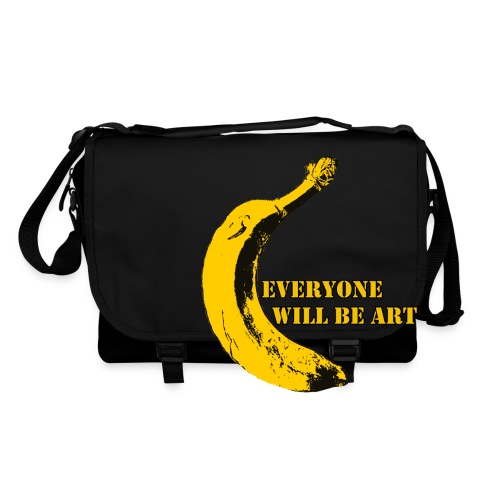 Everyone will be Art Warhol Banana - Umhängetasche