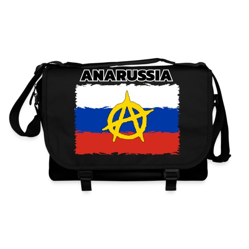 Anarussia Russia Flag Anarchy - Umhängetasche