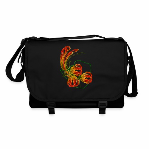 FLAME LILY SWIRL - Shoulder Bag