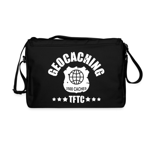 geocaching - 2500 caches - TFTC / 1 color - Umhängetasche