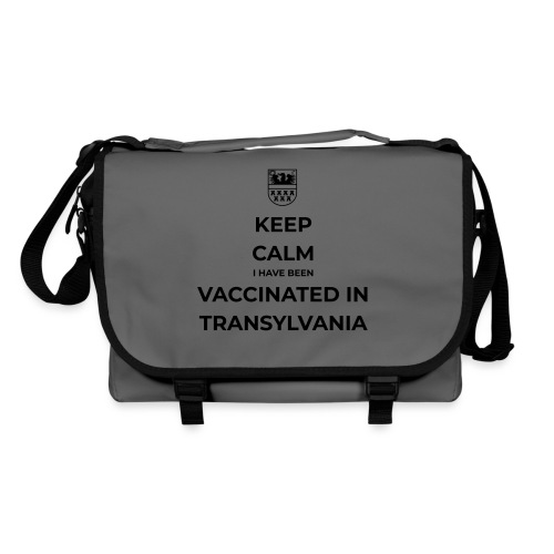 KEEP CALM - vaccinated in Transylvania - Umhängetasche