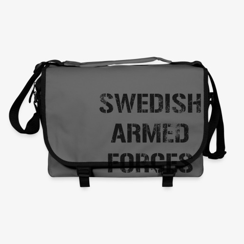 SWEDISH ARMED FORCES - Sliten - Axelväska