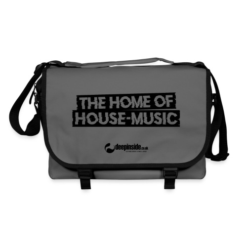 The home of House-Music since 2005 black - Shoulder Bag