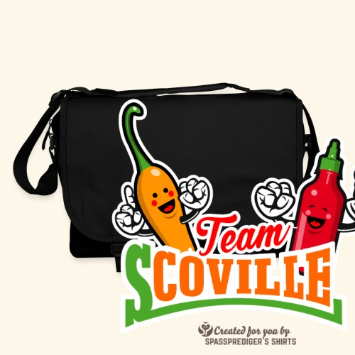 Chili Pepper Fan Merch Design Team Scoville - Umhängetasche