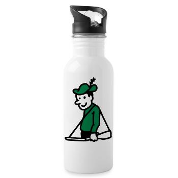 Hunter - Water bottle with straw - white - Right