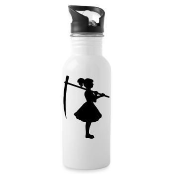 Kate with Sense - Water bottle with straw - white - Right