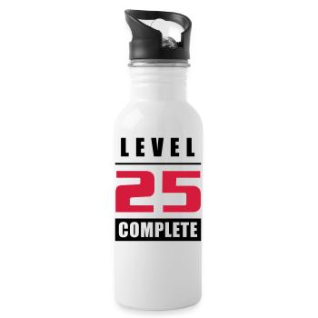 Level 25 - Complete - Water bottle with straw - white - Right