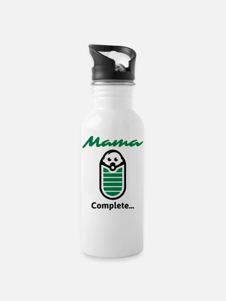 Mama Complete ... - Water bottle with straw - white