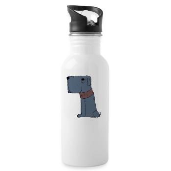 Raphael Lartigues - Water bottle with straw - white - Right