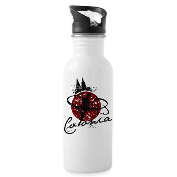 Miss Colonia - Water bottle with straw - white - Right