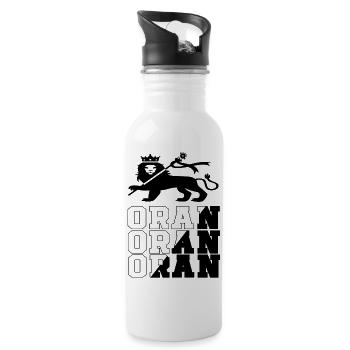 Oran - Water bottle with straw - white - Right