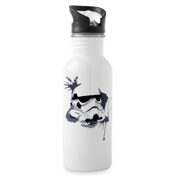 guard - Water bottle with straw - white - Right