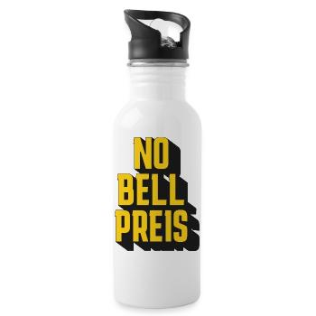 No Bell Price - Water bottle with straw - white - Right