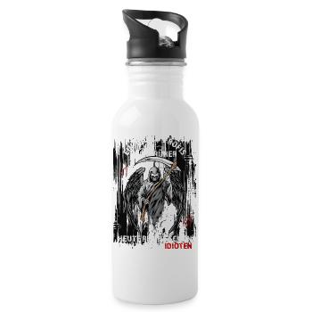 Once with professionals was in the past... - Water bottle with straw - white - Right