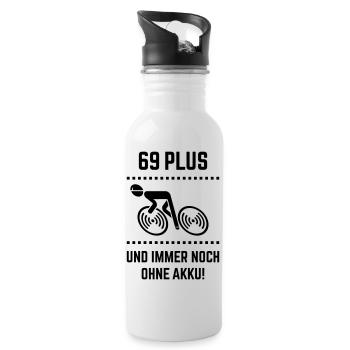 69 Plus – still without battery! Bicycle Road Bike B - Water bottle with straw - white - Right