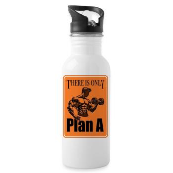 Only Plan A - Water bottle with straw - white - Right