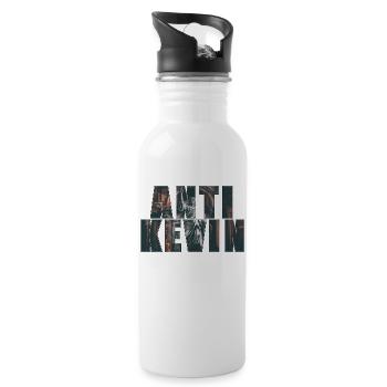 anti Kevin - Water bottle with straw - white - Right