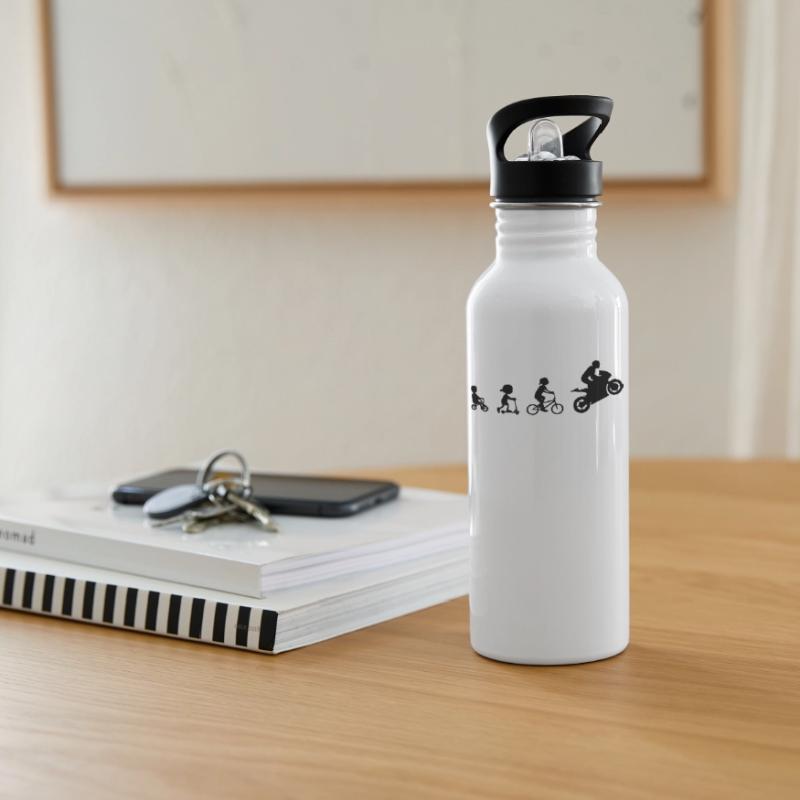 Evolution Biker Evolution Supersport 1 Water bottle with straw