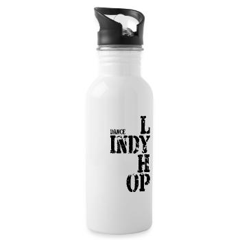 Dance Lindy Hop - Swing Tanz Retro Shirts - Trinkflasche mit integriertem Trinkhalm - Weiß - Rechts