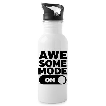 Awesome Mode (On) - Gourde avec paille intégrée - blanc - Droite