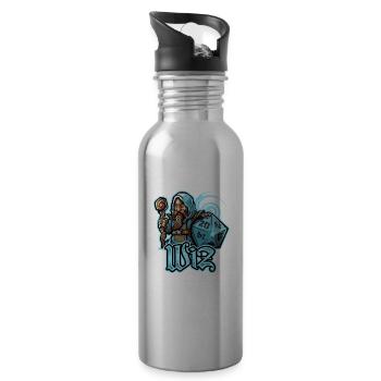 Rollenspiel-Assistent - Trinkflasche mit integriertem Trinkhalm - Lightsilver - Rechts