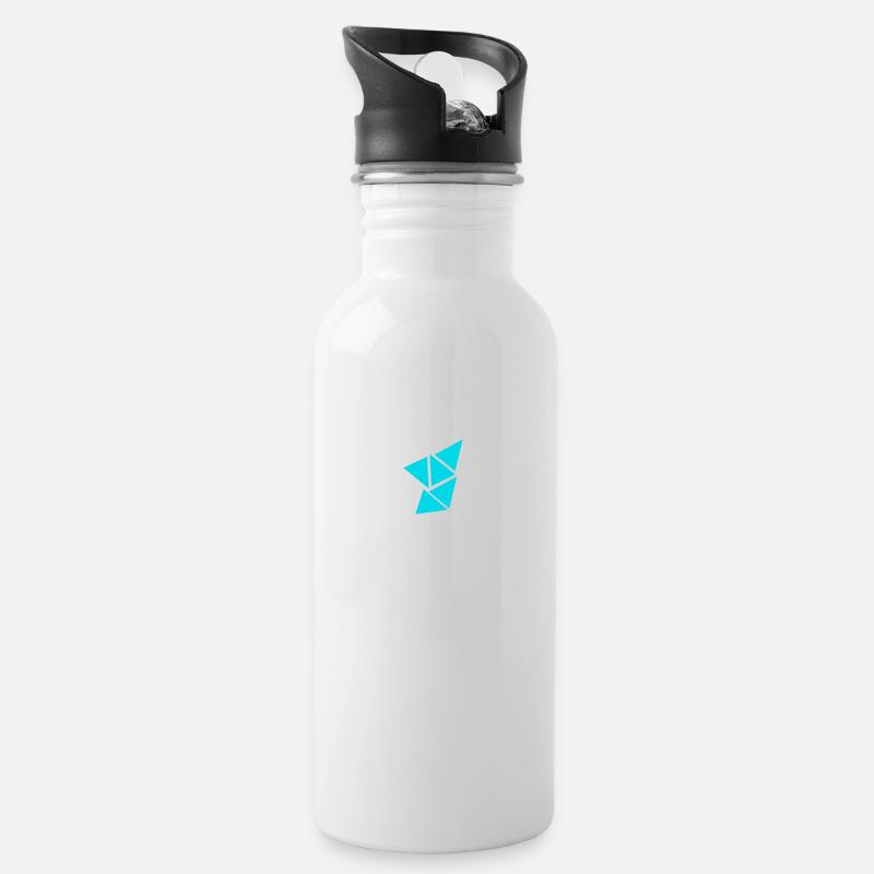 Modèle - Gourde avec paille intégrée - blanc