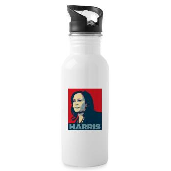 Kamala Harris 2020 - Water bottle with straw - white - Right